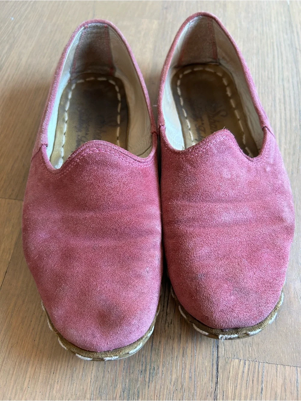 Sabah Pink Suede Slip-Ons – Men’s EU 40